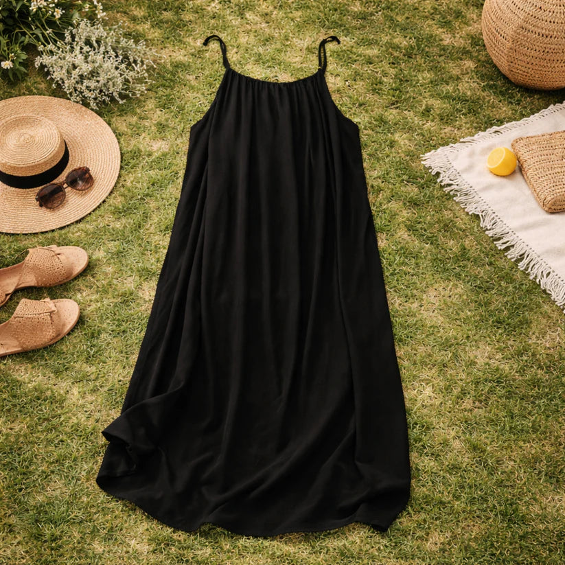 Backless Maxi Dress