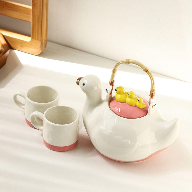 Duck Ceramic Water Bottle