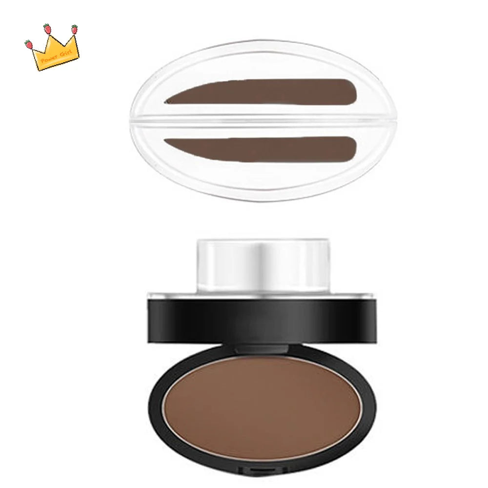 Makeup Tool Coloring Perfect Shape Quick Make Up Eyebrow Powder Palette Brow Stamps Eyebrow Powder Stamp Eyebrow Seal Stamp