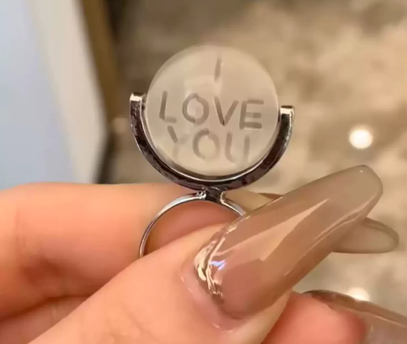 'I Love You' Couple Ring