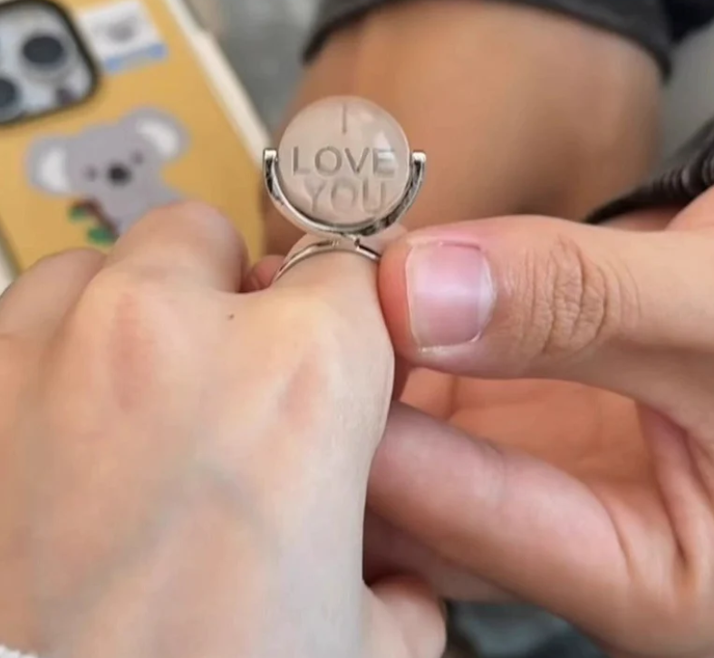 'I Love You' Couple Ring