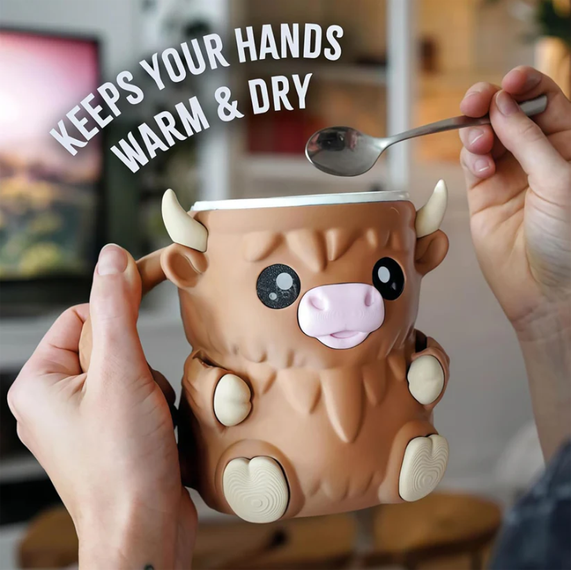 Cow Ice Cream Pint Holder