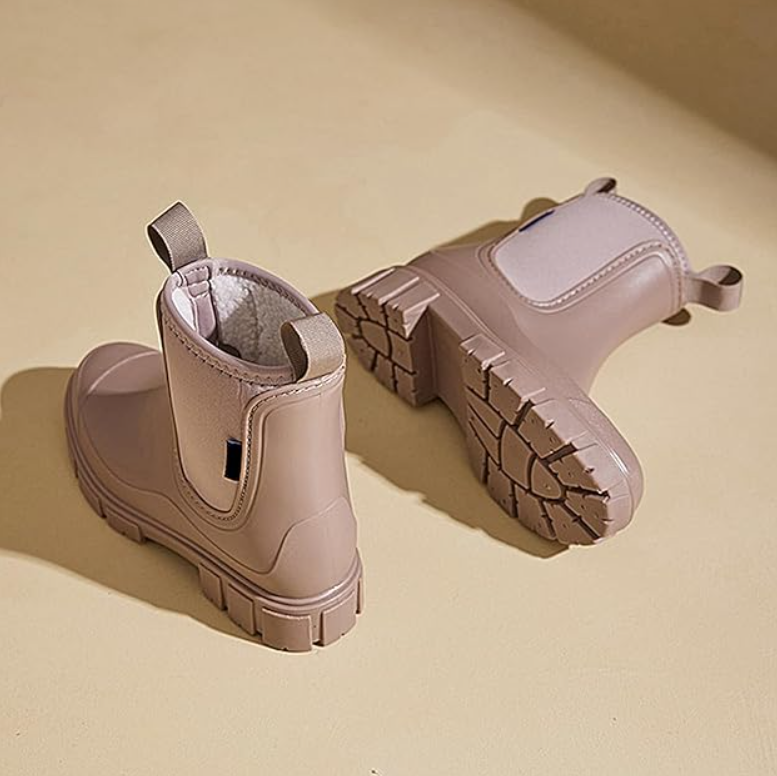 Mid Calf Rain Boots