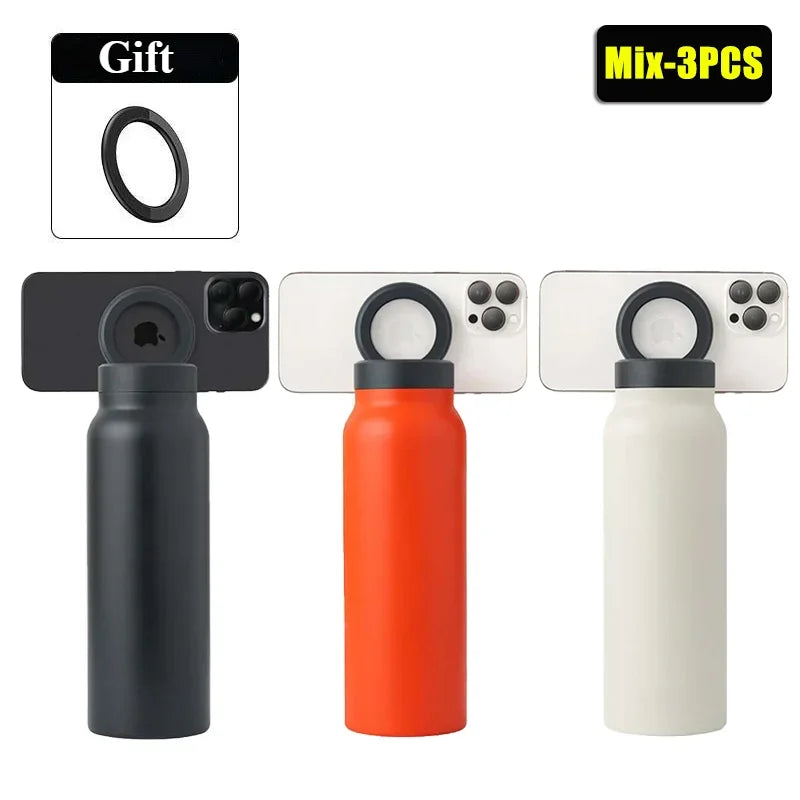 Sports Bottle + Phone Holder