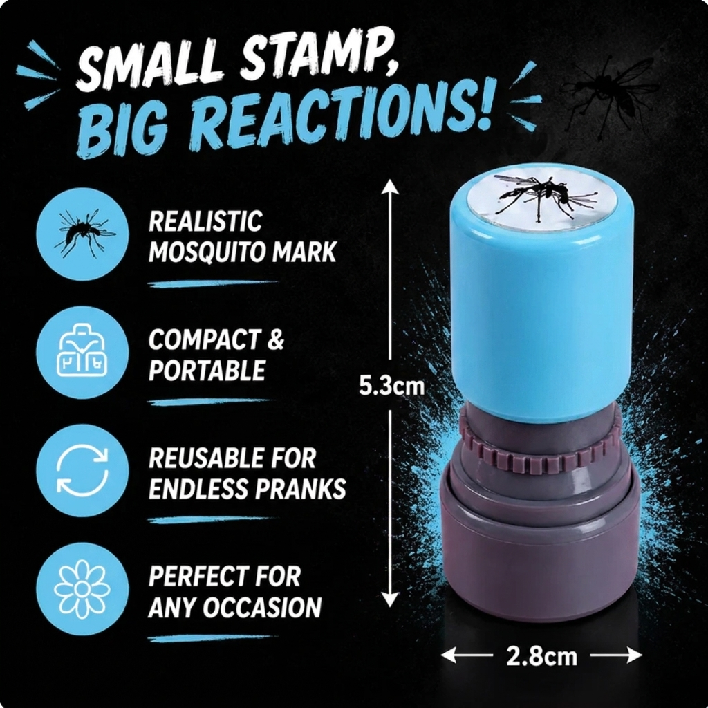 Mosquito Prank Stamp Toy