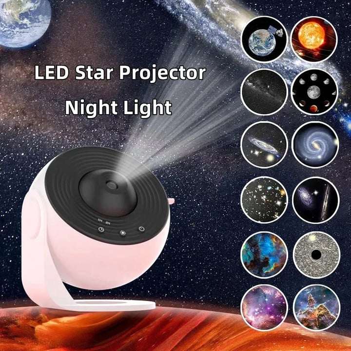 Galaxy Projector Night Light