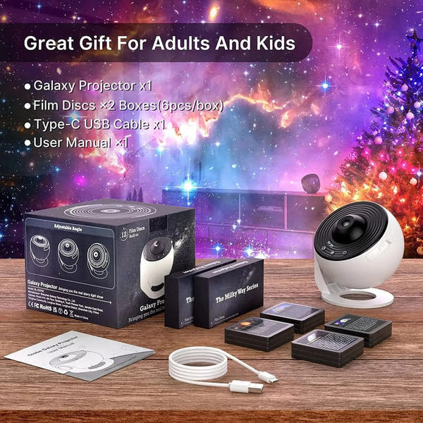 Galaxy Projector Night Light