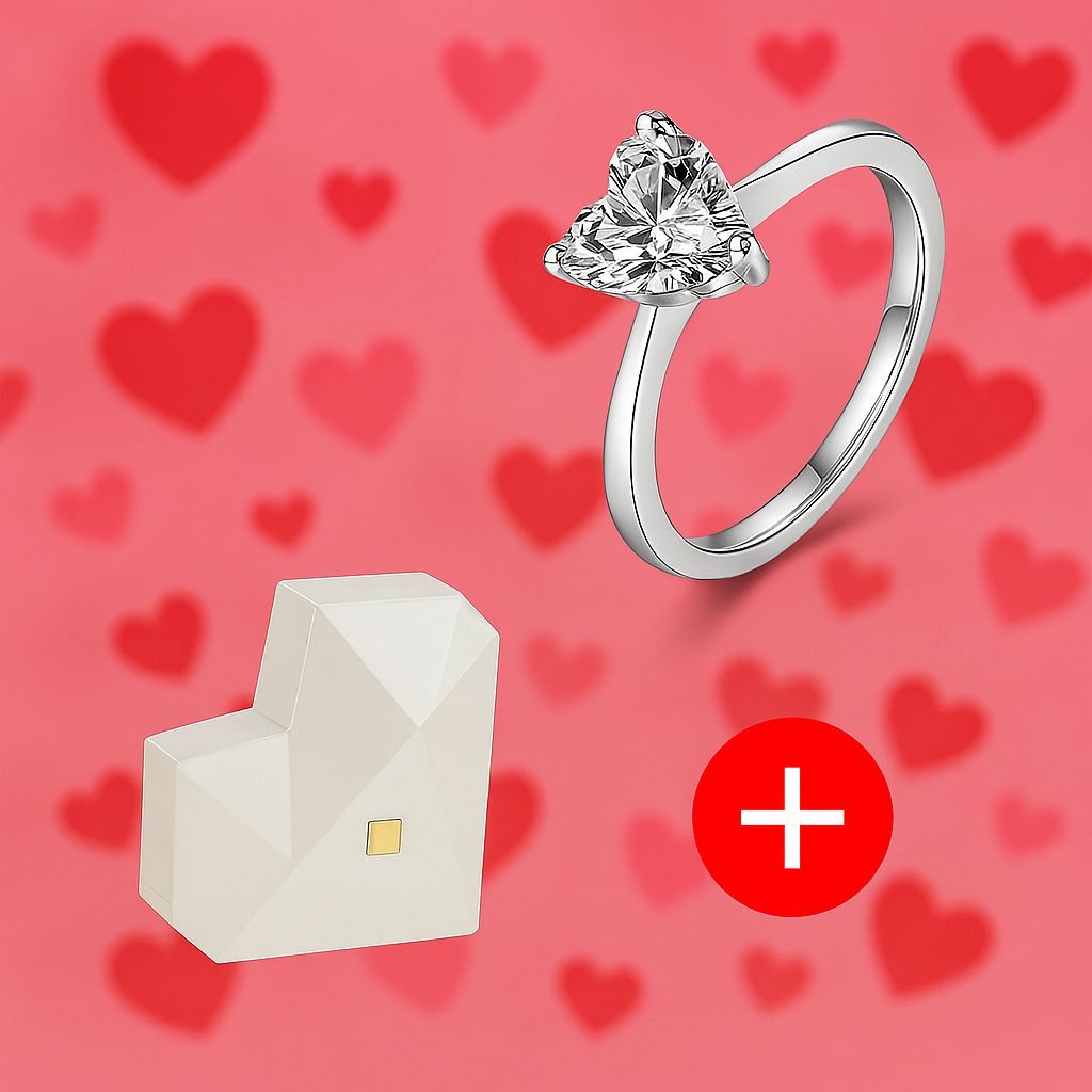 Heart-Shaped Jewelry Box