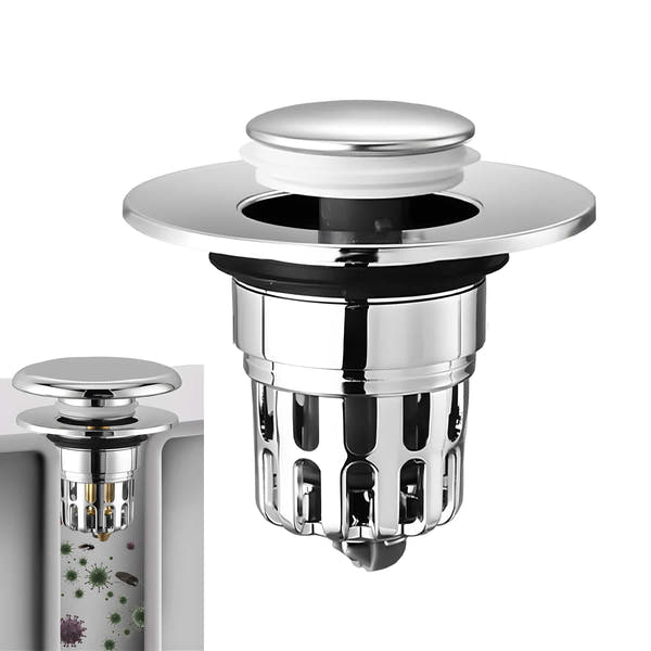 Pop-Up Sink Drain Filter