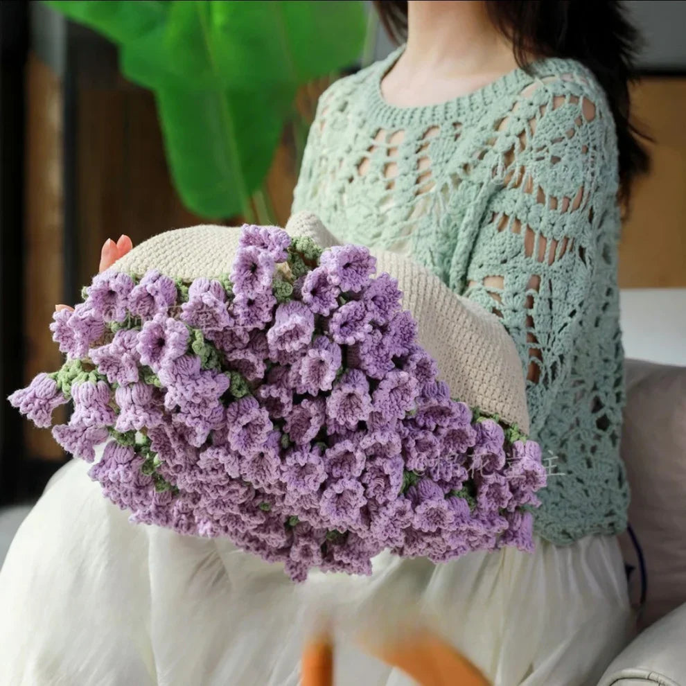 Bouquet Blanket Crochet Kit