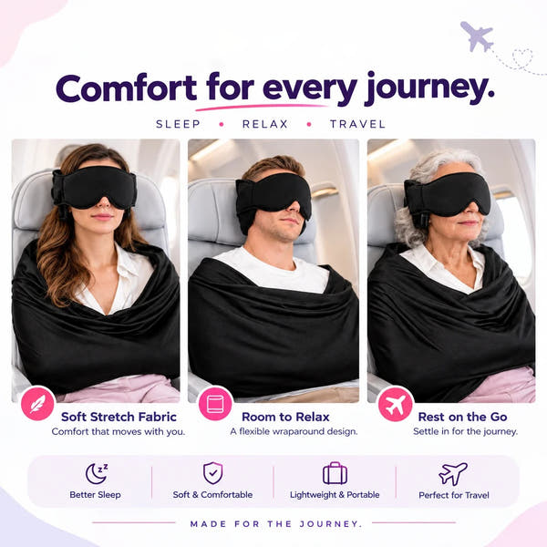 3-in-1 Travel Comfort Sleep Set