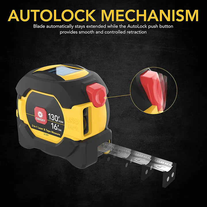 3-in-1 Laser Measuring Tape