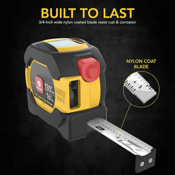 3-in-1 Laser Measuring Tape