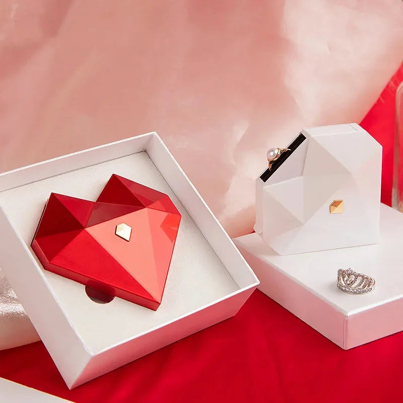 Heart-Shaped Jewelry Box
