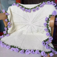 Bouquet Blanket Crochet Kit