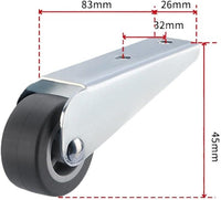 Wooden Hanging Door Support Wheel
