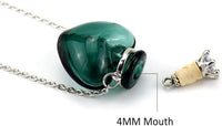 Heart Vial Perfume Necklace