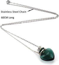 Heart Vial Perfume Necklace
