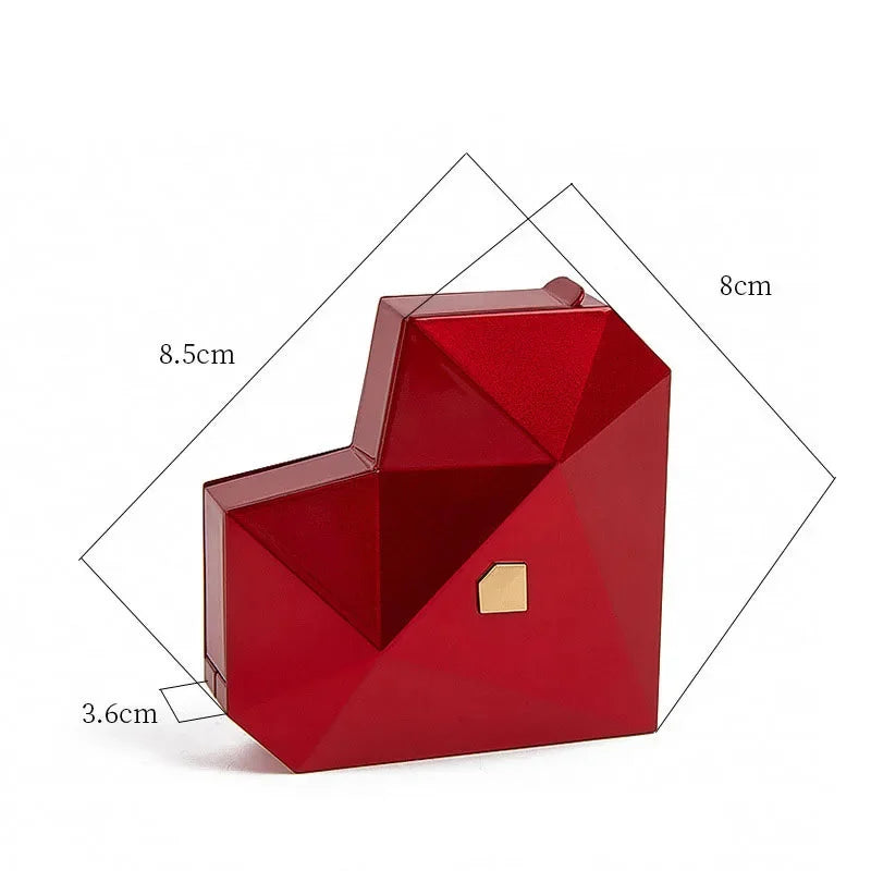 Heart-Shaped Jewelry Box