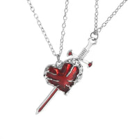 Sword & Heart Necklace