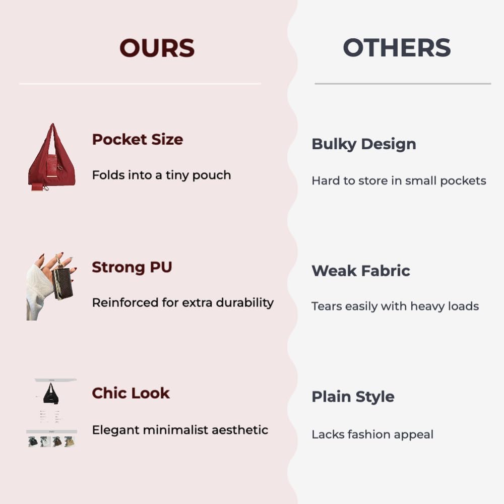 Foldable Shopping Bag Keychain