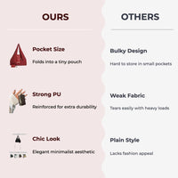 Foldable Shopping Bag Keychain
