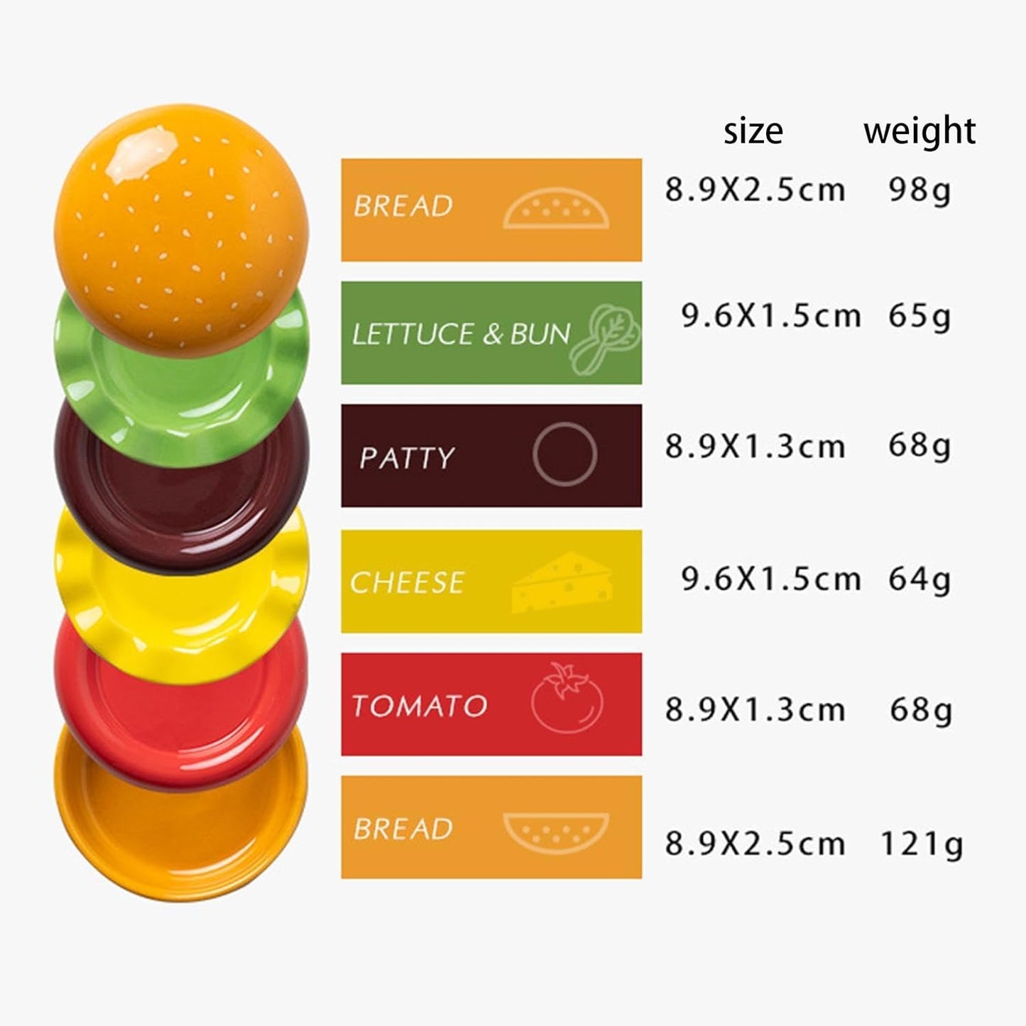Stackable Ceramic Dinnerware Set
