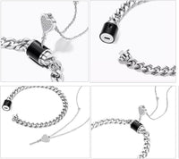 Heart Key Necklace & Bracelet