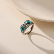 Gothic Owl Eye Ring