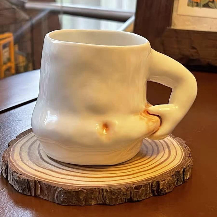 Ceramic Potbelly Mug