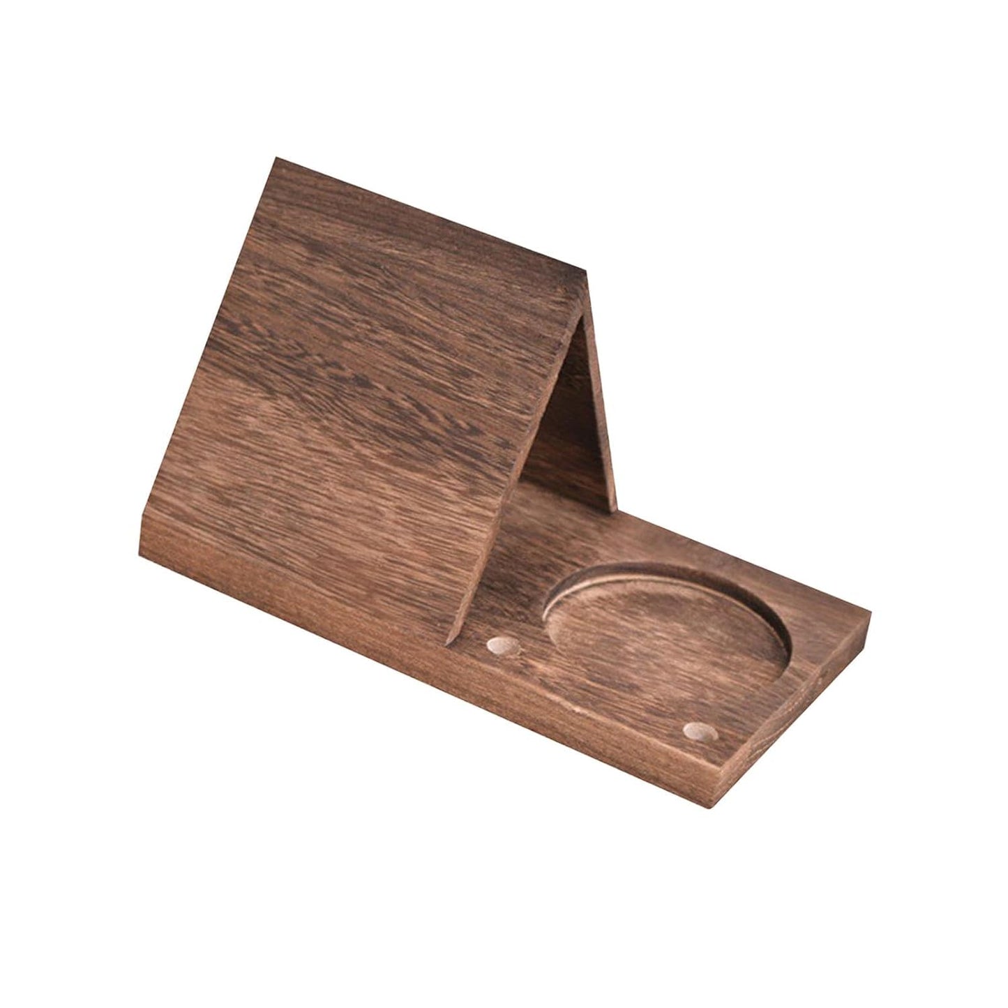 Wooden Book Holder with Drink Rest