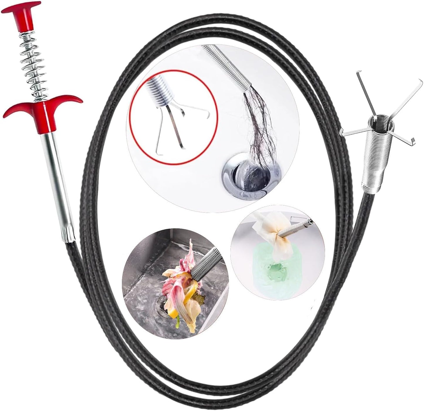 Flexible Drain Clog Remover