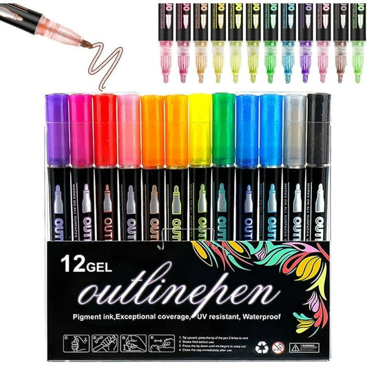 Outline Marker Pens