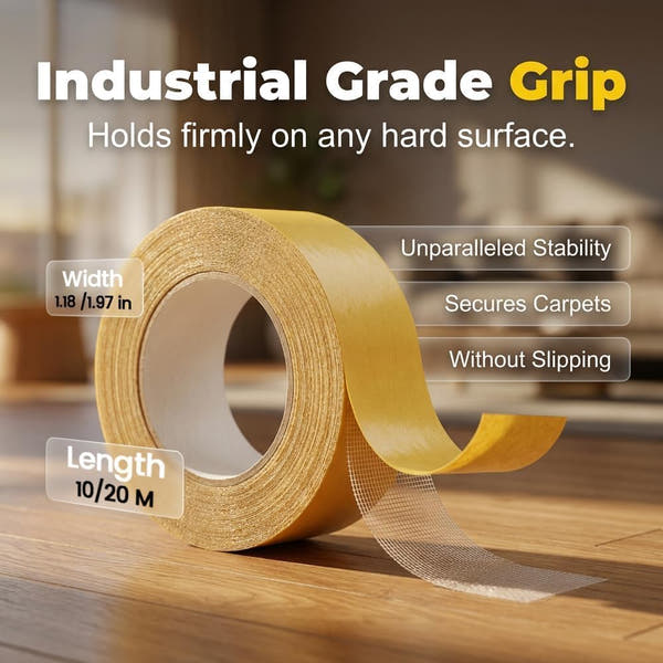 Double Sided Tape Heavy Duty,Universal High Tack Strong Wall Adhesive, 1.18