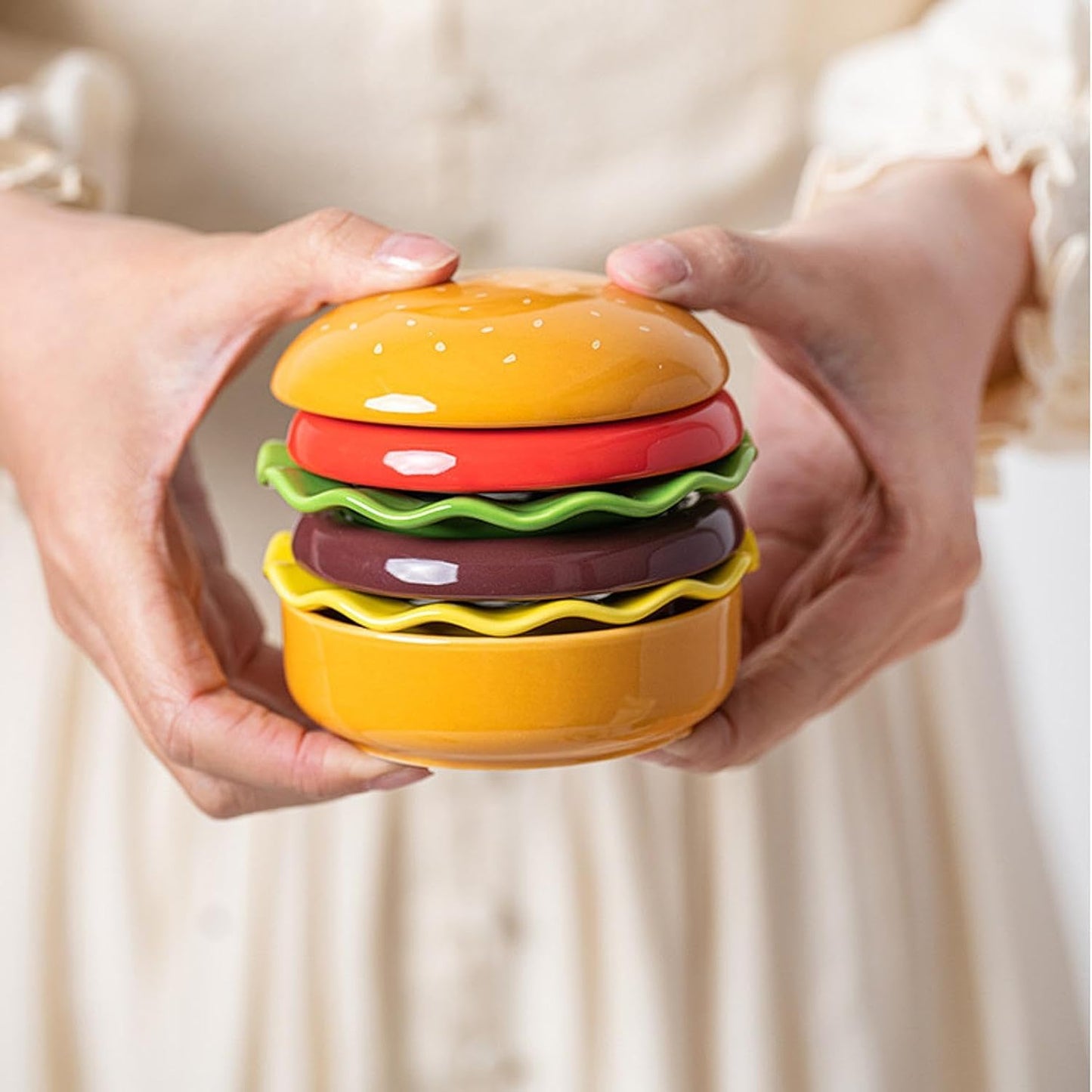 Stackable Ceramic Dinnerware Set