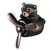 Bear Pilot Car Air Freshener