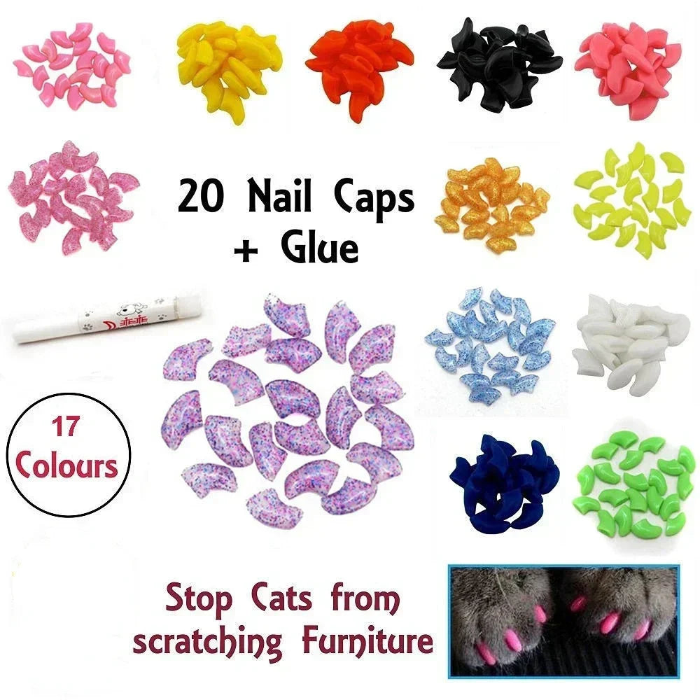 Silicone Cat Nail Caps
