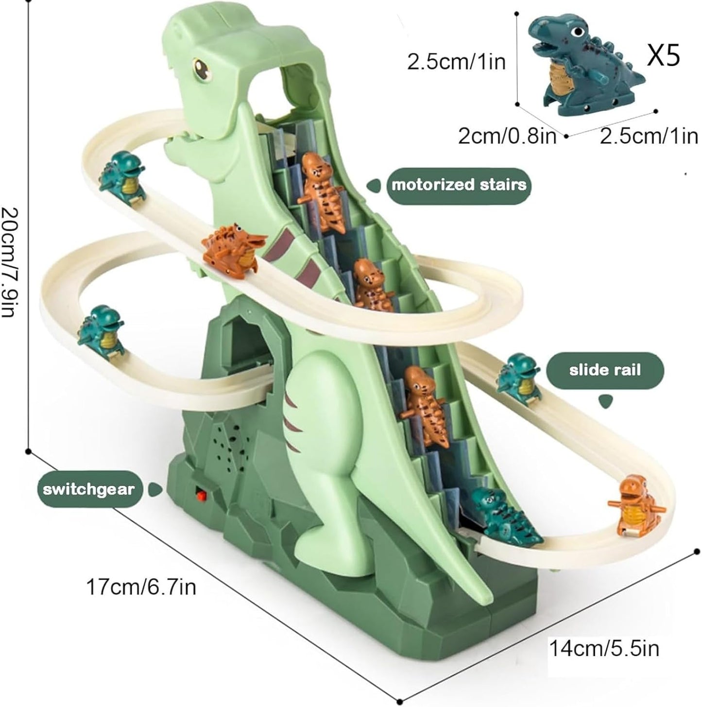 Dinosaur Roller Coaster Toy