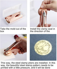 Book Embosser Stamp