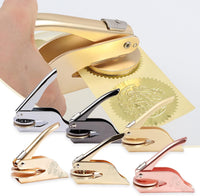 Book Embosser Stamp