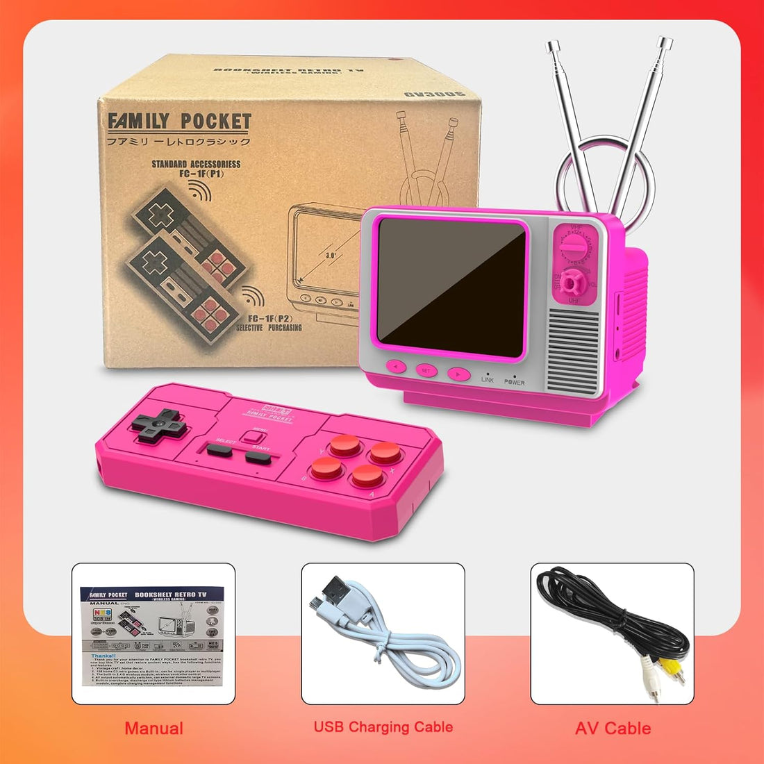 Retro Handheld Game Console