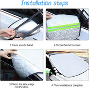 Magnetic Windshield Snow Cover