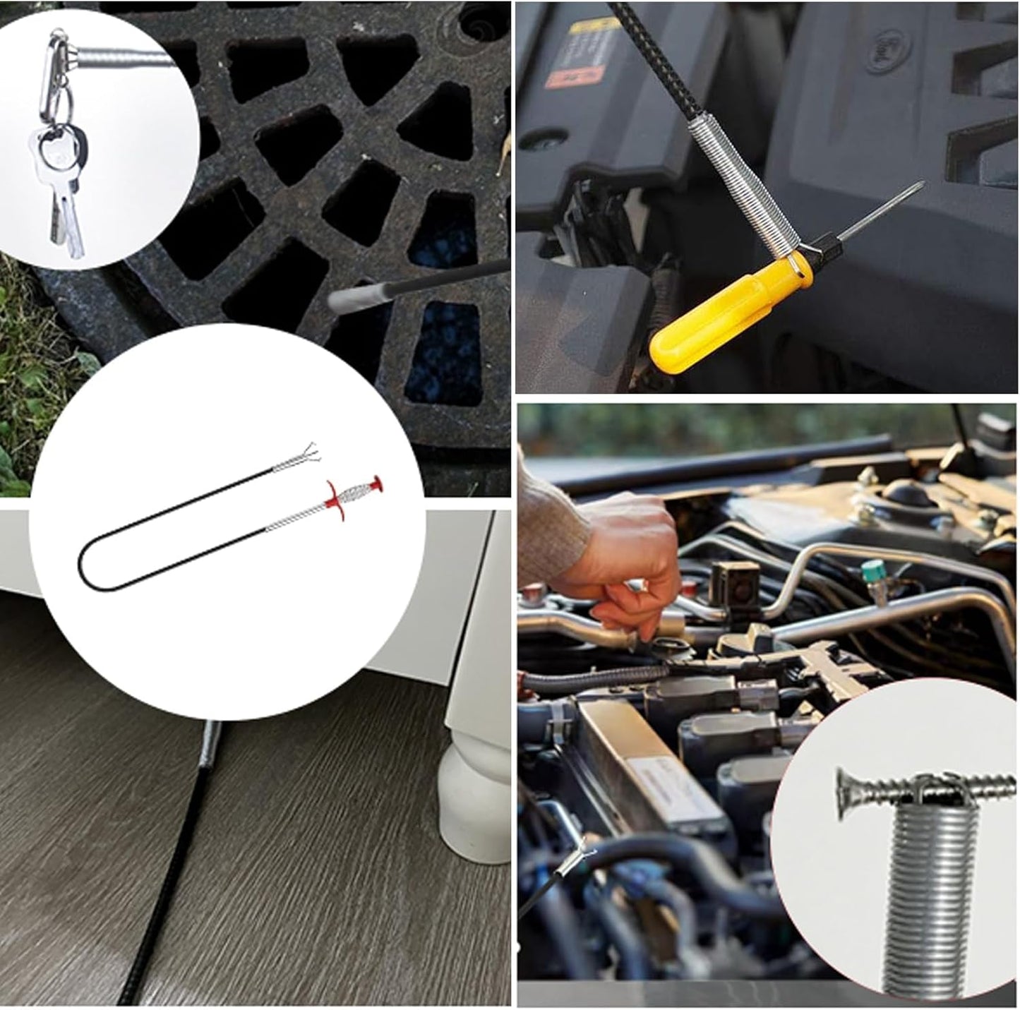 Flexible Drain Clog Remover