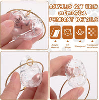 Cat Hair Storage Keychain