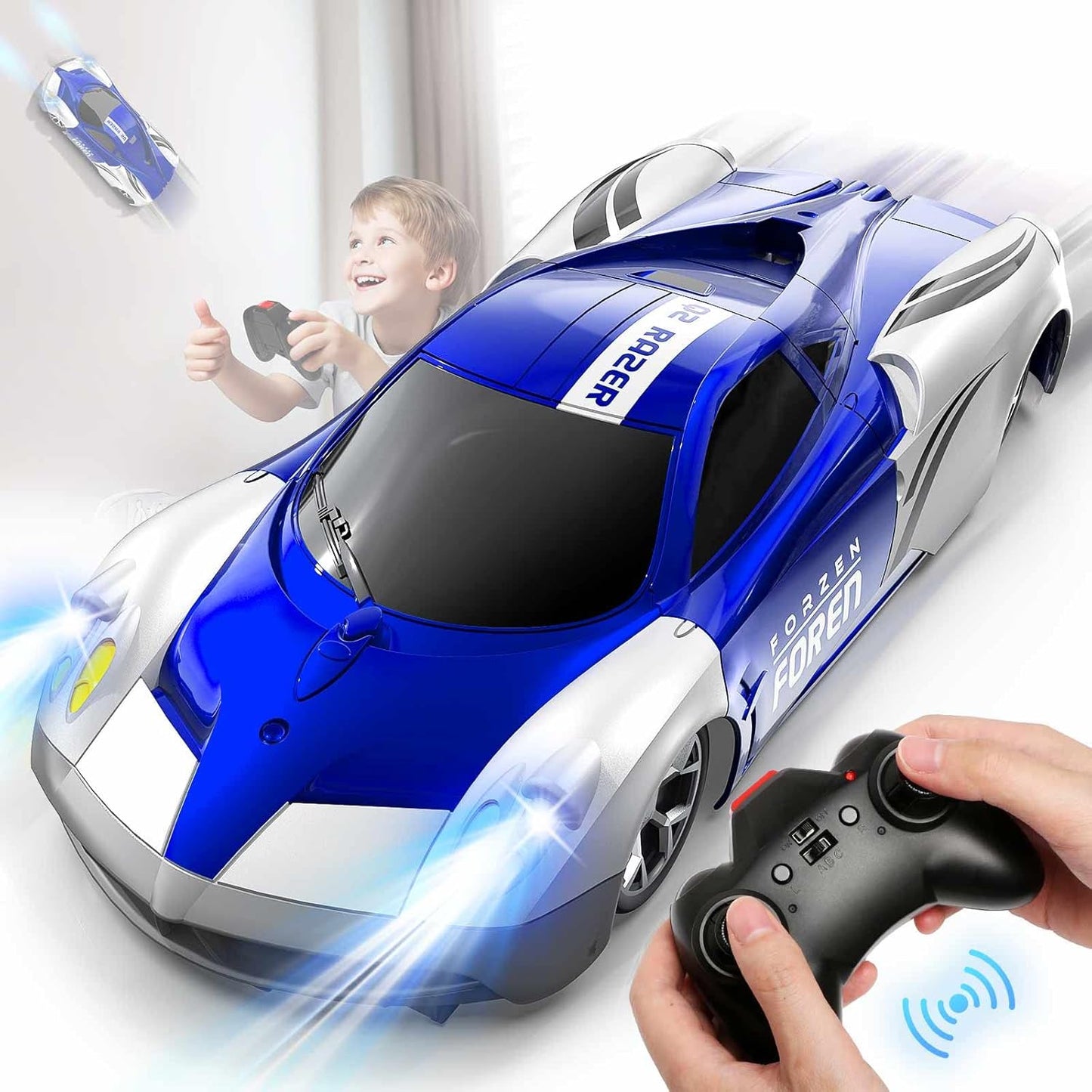 Wall-Climbing RC Car