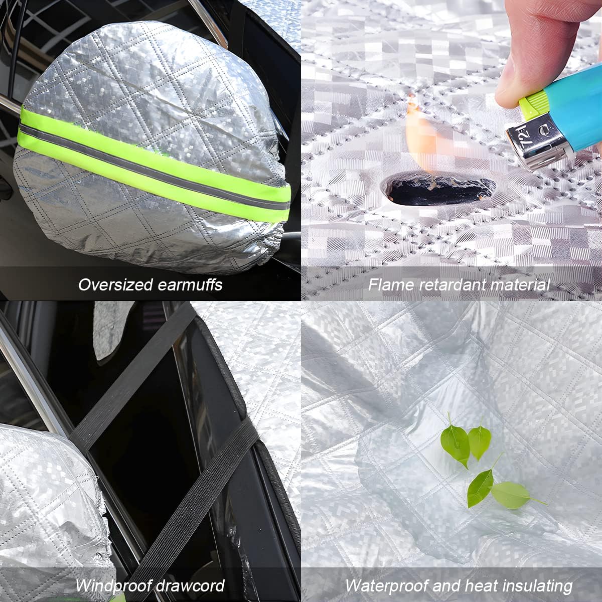 Magnetic Windshield Snow Cover