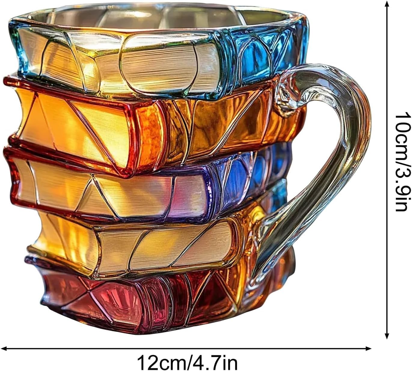 Stacked Books Mug