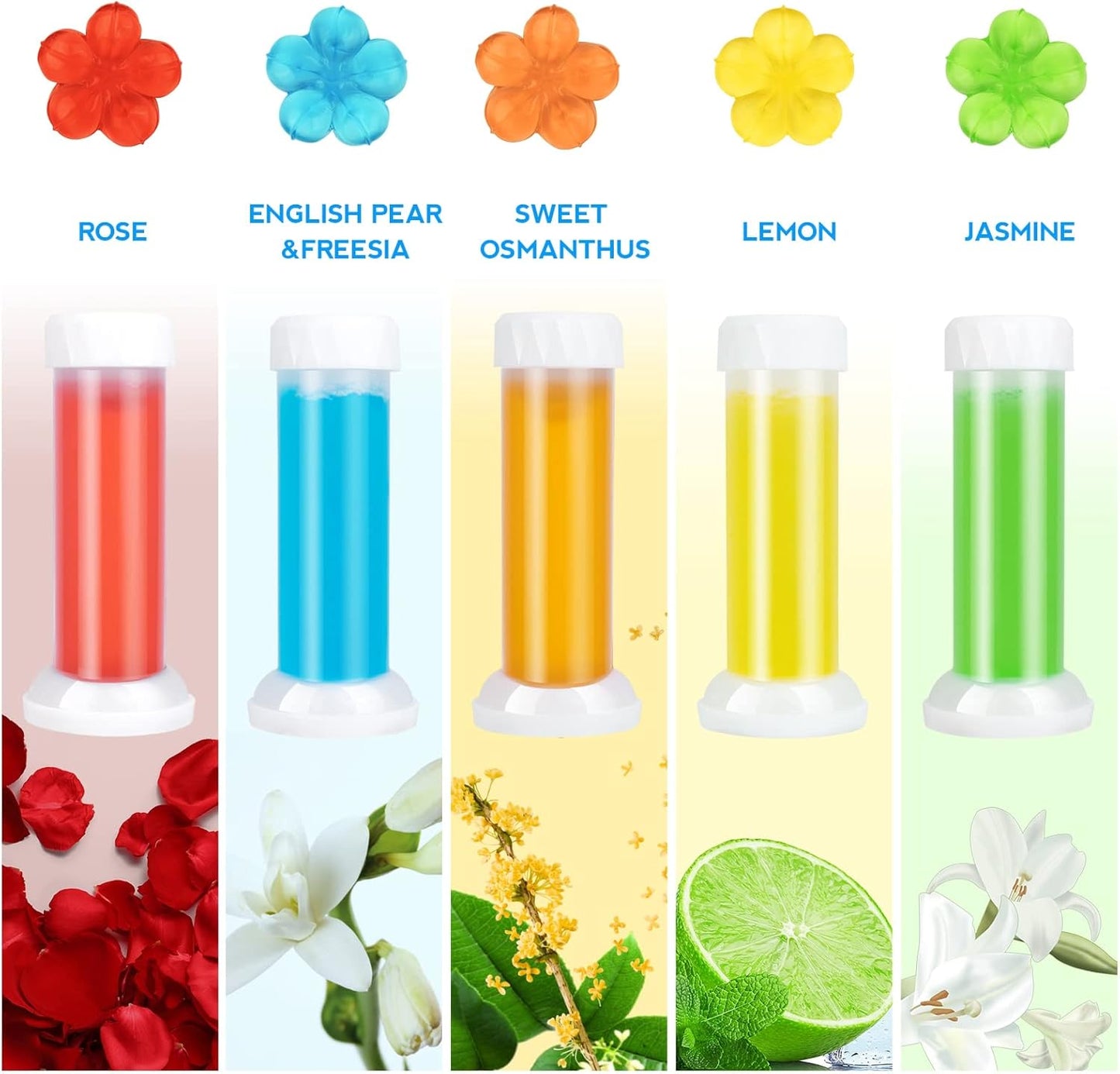 Flower Toilet Gel Stamp