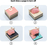 3D Calendar 2026 Pen Holder