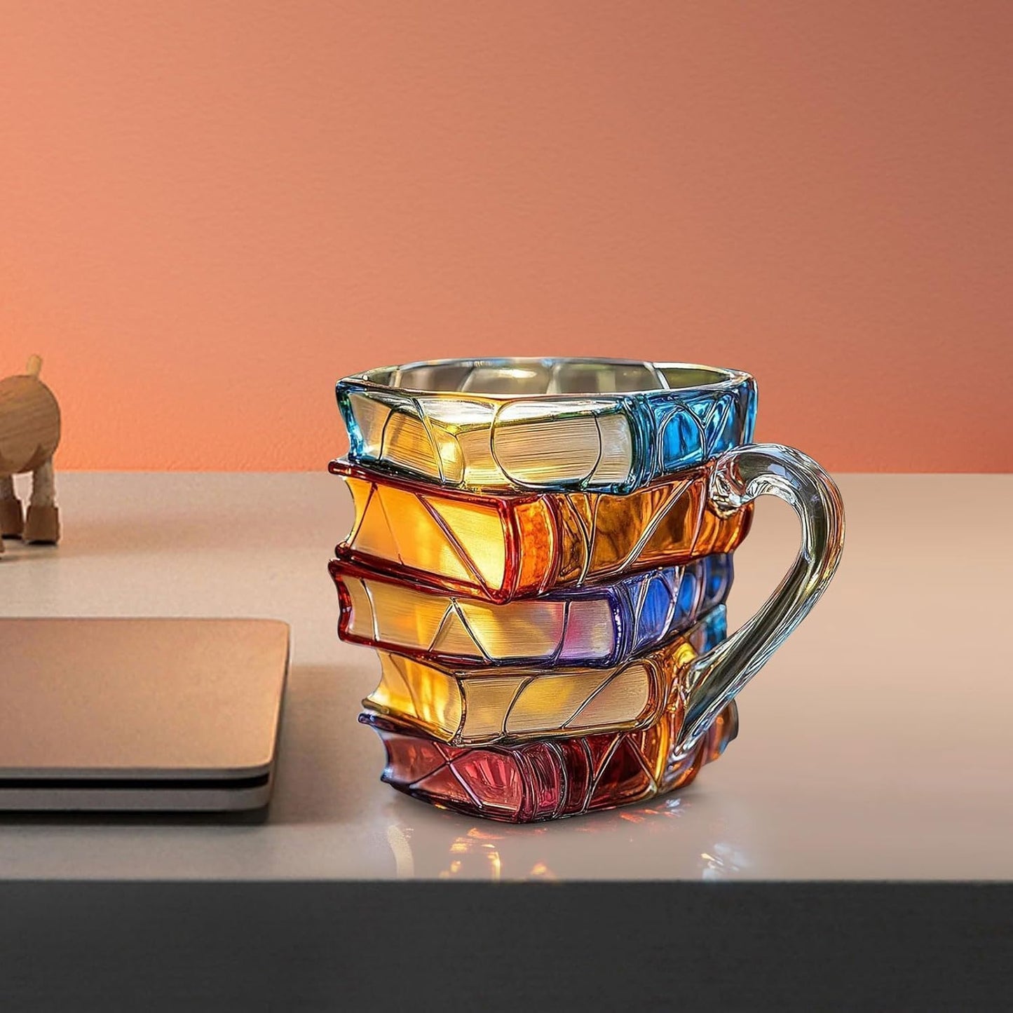 Stacked Books Mug